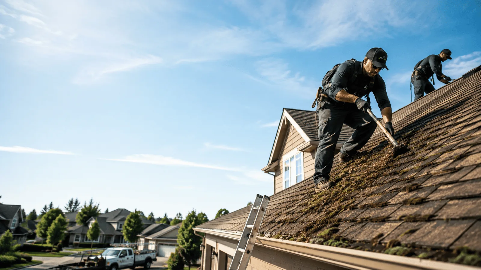 Roof Moss Removal in Madison, NC near me